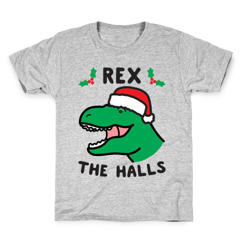 Rex The Halls Kids T-Shirt