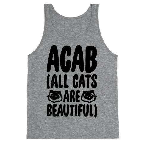 ACAB (All Cats Are Beautiful) Tank Top