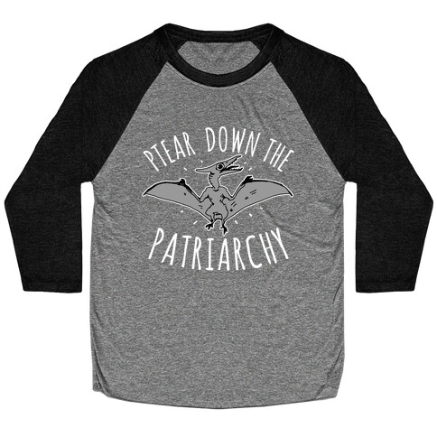 Ptear Down the Patriarchy Baseball Tee