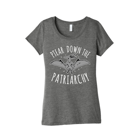 Ptear Down the Patriarchy Womens T-Shirt