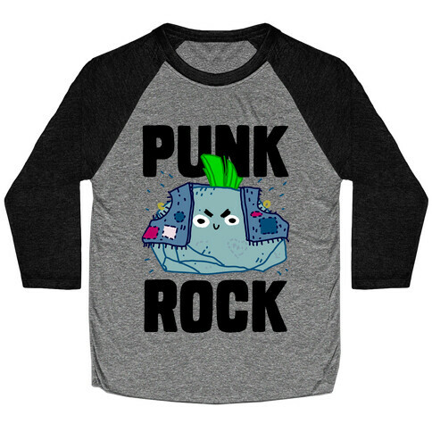 Punk Rock Baseball Tee