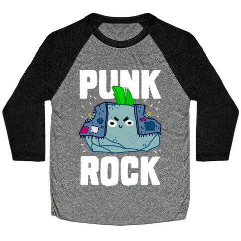 Punk Rock Baseball Tee