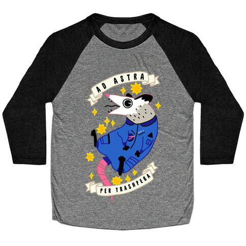 Ad Astra Per Trashpera  Baseball Tee