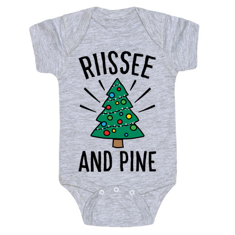 Rise And Pine Parody Baby One-Piece