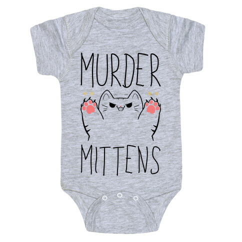 Murder Mittens Baby One-Piece