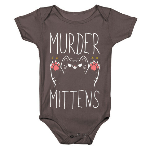 Murder Mittens Baby One-Piece