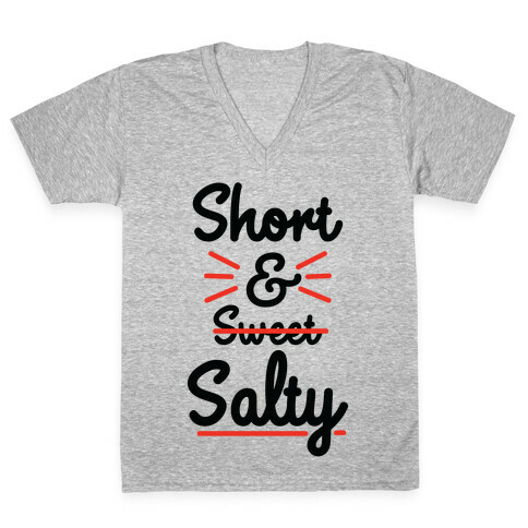 Short and Salty V-Neck Tee Shirt