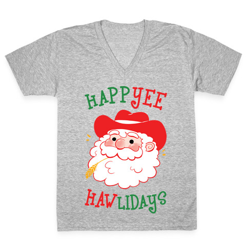 HappYEE HAWlidays V-Neck Tee Shirt