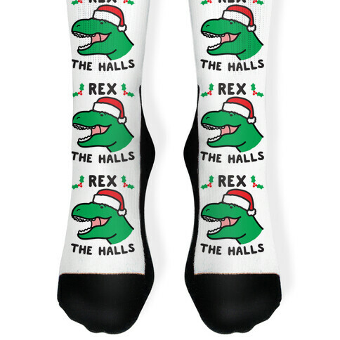 Rex The Halls Sock