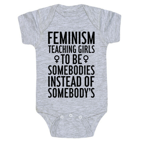 Feminism: Teaching Girls Baby One-Piece