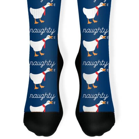 Naughty Goose Sock