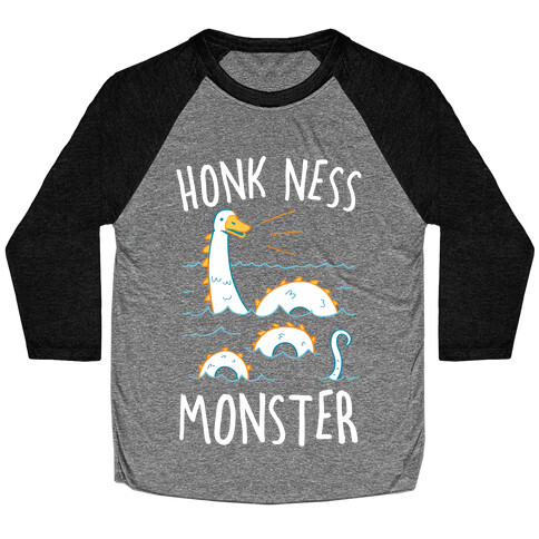 Honk Ness Monster Baseball Tee