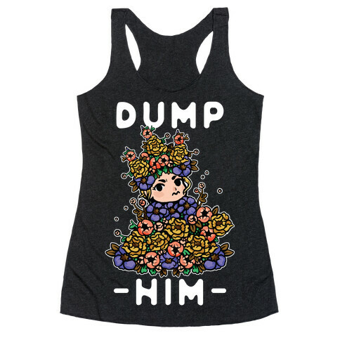 Dump Him May Queen Racerback Tank Top