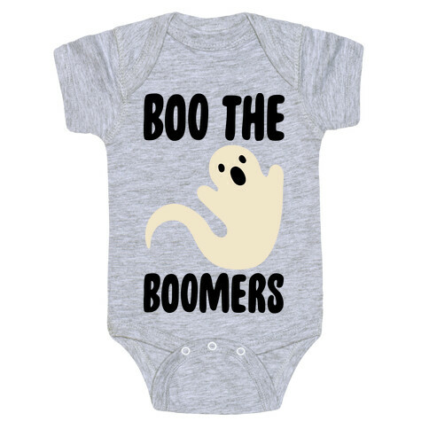 Boo The Boomers  Baby One-Piece