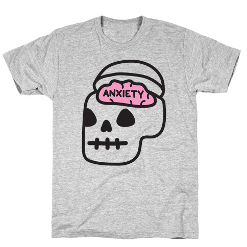 Anxiety Holder (Skull) T-Shirt