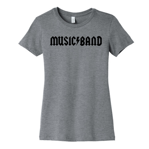 Music Band Rock Shirt Parody Womens T-Shirt