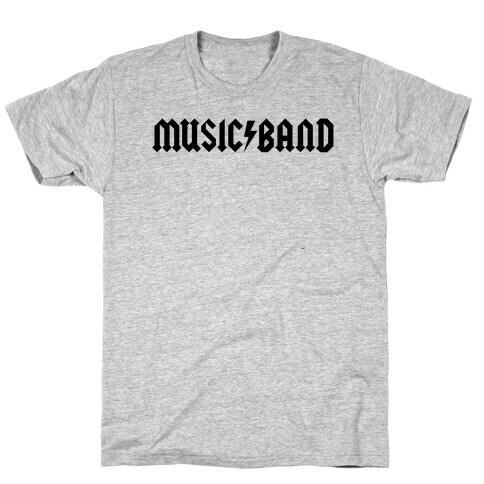 Music Band Rock Shirt Parody T-Shirt