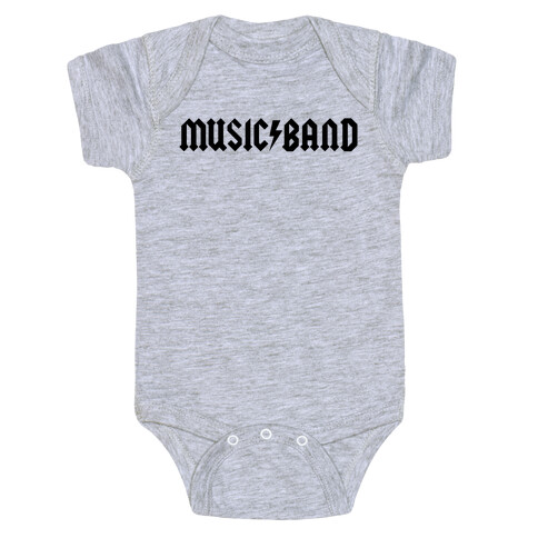 Music Band Rock Shirt Parody Baby One-Piece