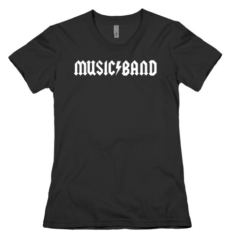 Music Band Rock Shirt Parody Womens T-Shirt