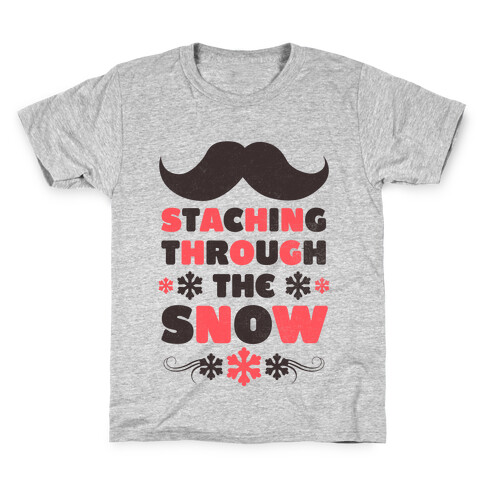 Staching Through the Snow Kids T-Shirt