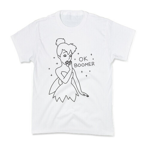 OK Boomer Tinkerbell Parody Kids T-Shirt