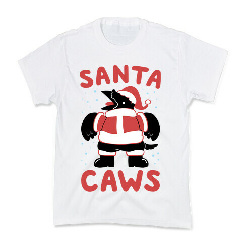 Santa Caws Kids T-Shirt