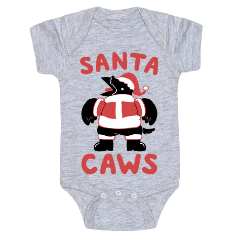 Santa Caws Baby One-Piece