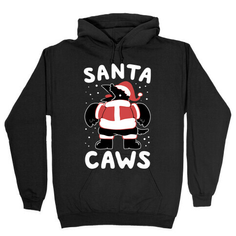 Santa Caws Hooded Sweatshirt