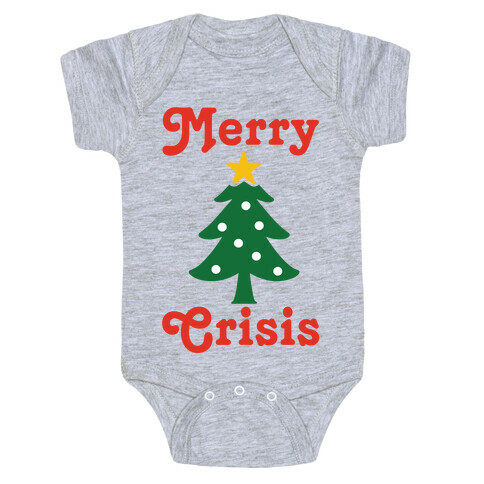 Merry Crisis Baby One-Piece