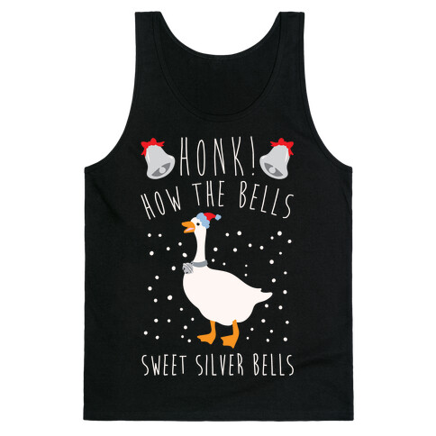 Honk How The Bells Parody White Print Tank Top