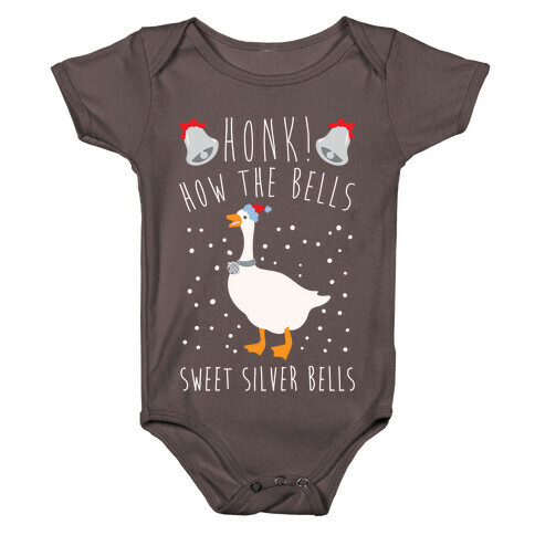 Honk How The Bells Parody White Print Baby One-Piece