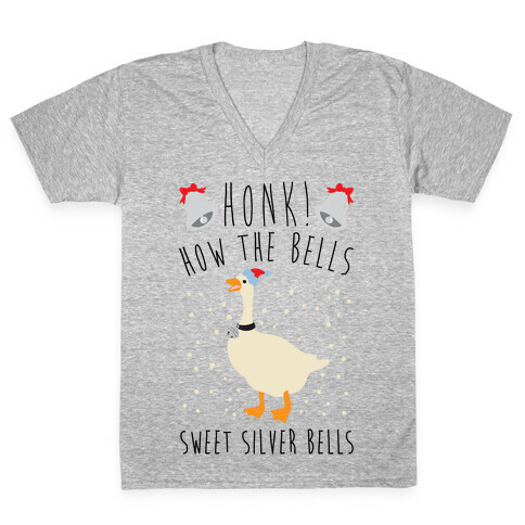 Honk How The Bells Parody V-Neck Tee Shirt