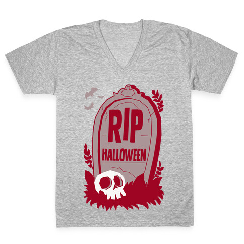 RIP Halloween V-Neck Tee Shirt