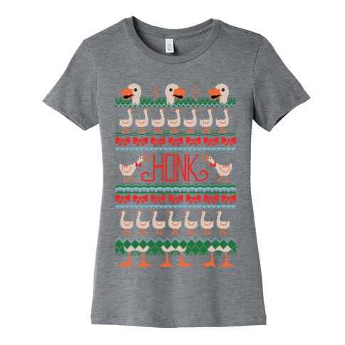 Ugly Goose Sweater Womens T-Shirt