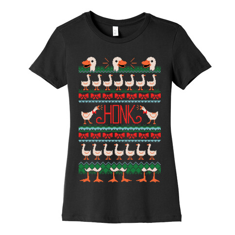 Ugly Goose Sweater Womens T-Shirt