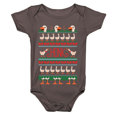 Ugly Goose Sweater Baby One-Piece