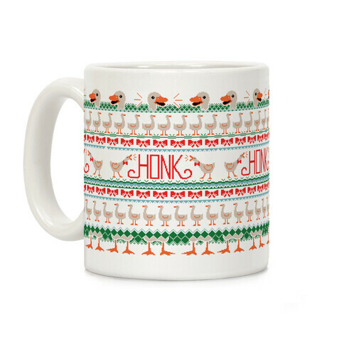 Ugly Goose Sweater Coffee Mug