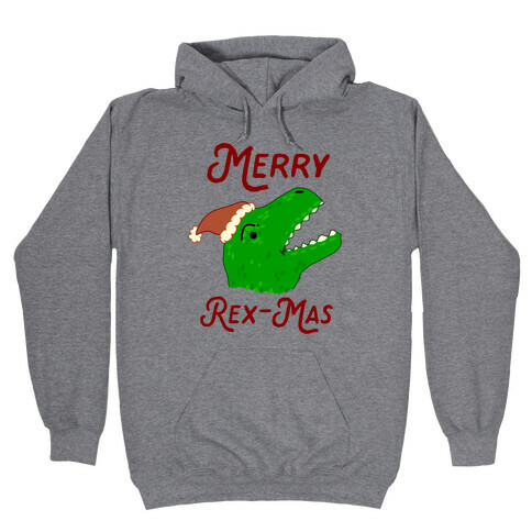 Merry Rex-mas Hooded Sweatshirt