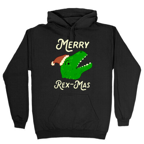 Merry Rex-mas Hooded Sweatshirt