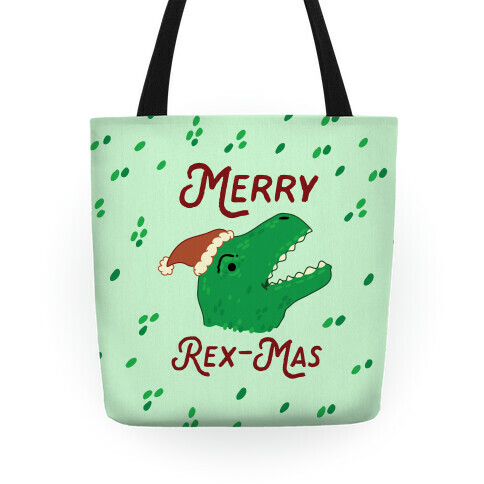 Merry Rex-mas Tote