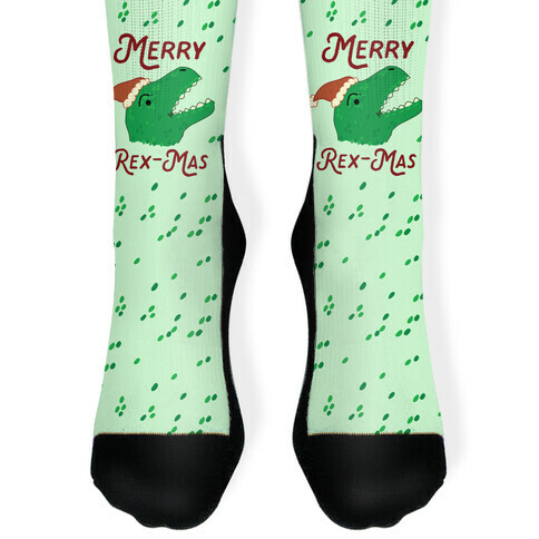 Merry Rex-mas Sock