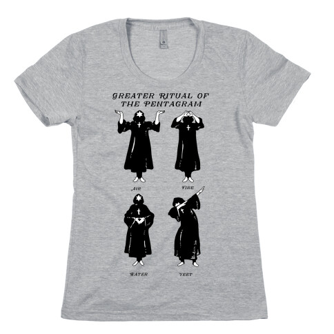 Greater Ritual of the Pentagram Dab Womens T-Shirt