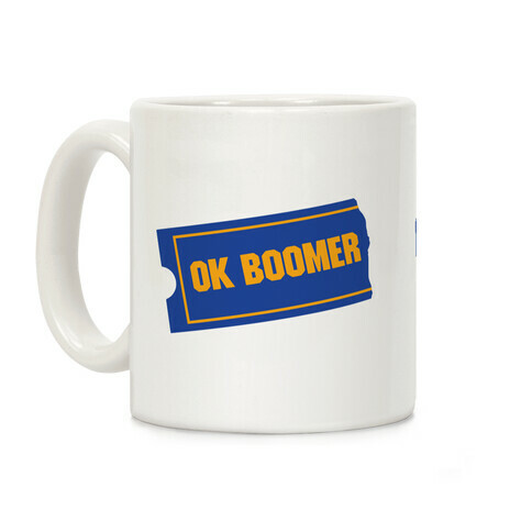 Ok Boomer Blockbuster Parody Coffee Mug