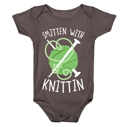 Smitten With Knittin Baby One-Piece