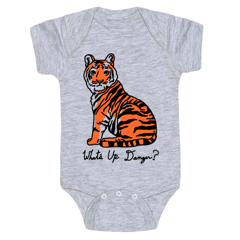 What's Up Danger Tiger Baby One-Piece
