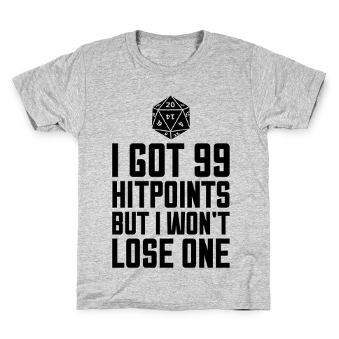 99 Hitpoints Kids T-Shirt
