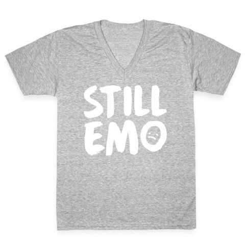Still Emo V-Neck Tee Shirt
