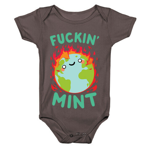 F***in' Mint Baby One-Piece
