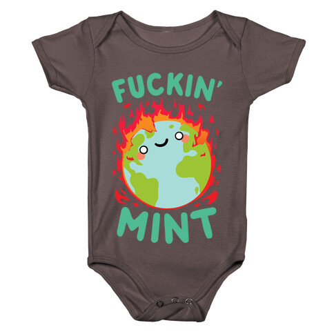 F***in' Mint Baby One-Piece
