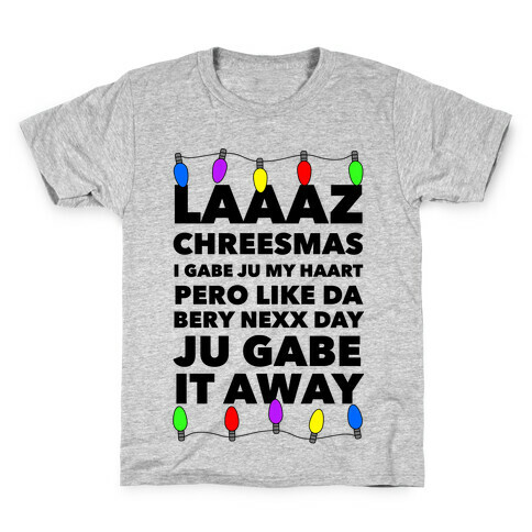 Last Christmas Funny Kids T-Shirt